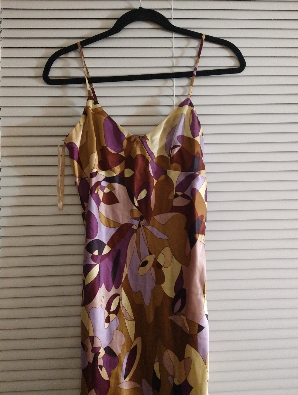 Express Silk Slip Dress in Size M